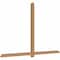 Ekena Millwork Eugene Smooth Timber Gable Bracket, Western Red Cedar, 108"W x 68"H x 3 1/2"D x 3 1/2"F, 15/12 Pitch GBW108X68X0404EUG00SWR - alternate 3